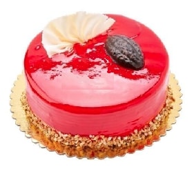 Günlük Hazırlanan Frambuazlı 2-3 Kişilik Yaş Pasta