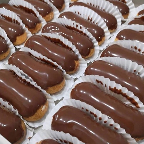 Hijyenik Üretim 500 Gr Çikolatalı Ekler