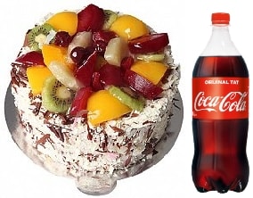 Karışık Meyveli Pasta Taze Günlük