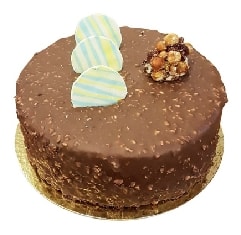 Minimalist Sade Çikolatalı Yaş Pasta 2-3 Kişilik